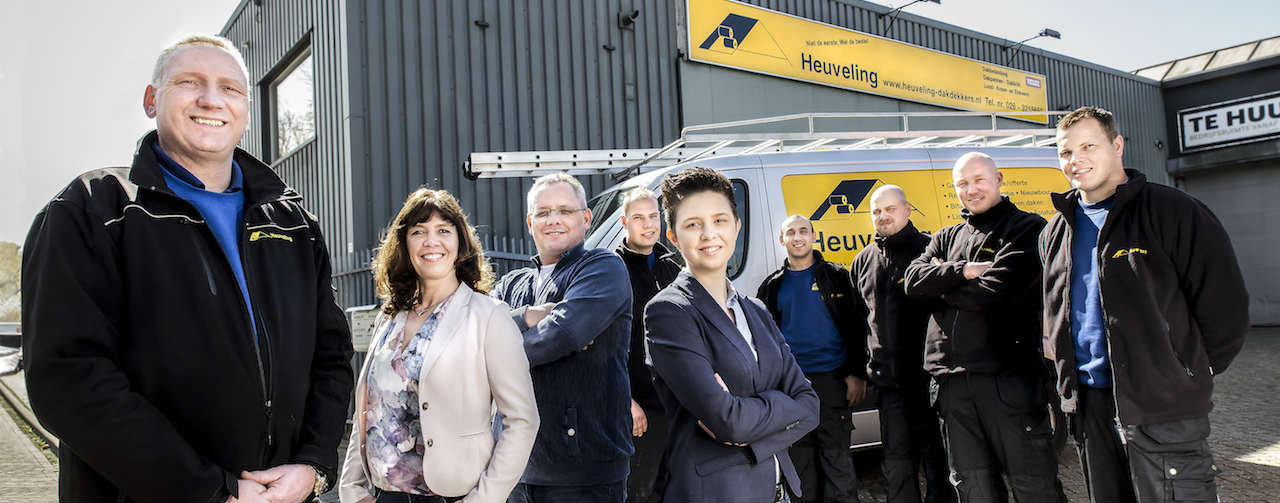 Heuveling Dakbedekkingen team
